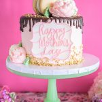 Happy Mother's Day Drip Cake