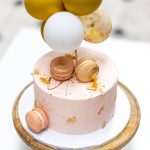 Simply Sweet Pink and Gold Splatter