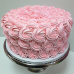 Simply Sweet Rosette Cake