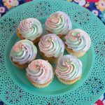 Mermaid swirl cupcakes