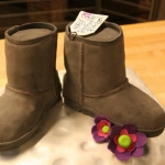 Ugg boots cake