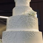 Cascading Leafy Lace
