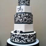 Black and White Filigree