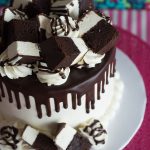 Classic Cheesecake Brownie Cake