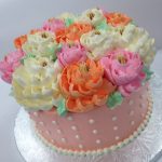 Classic Peach-Dot Cake