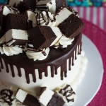 Classic Cheesecake Brownie Cake