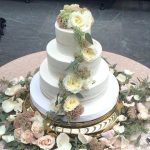 Classic Sage Naked Cake