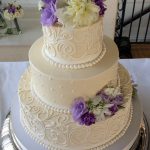 Antique Scrolling with Pearls and Purples