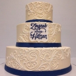 Classic Navy with Scrolling