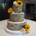 Signature Classic Birchwood Sunflowers