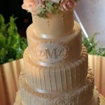 DML Monogram Cake