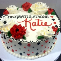 Signature Card Night Birthday Cake